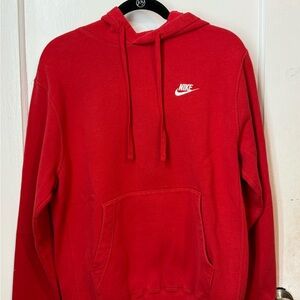 Red Nike Hoodie